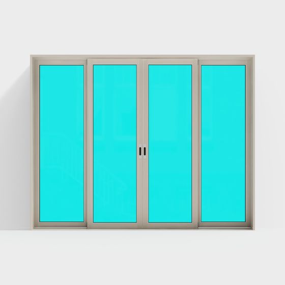 モダンなガラス窓