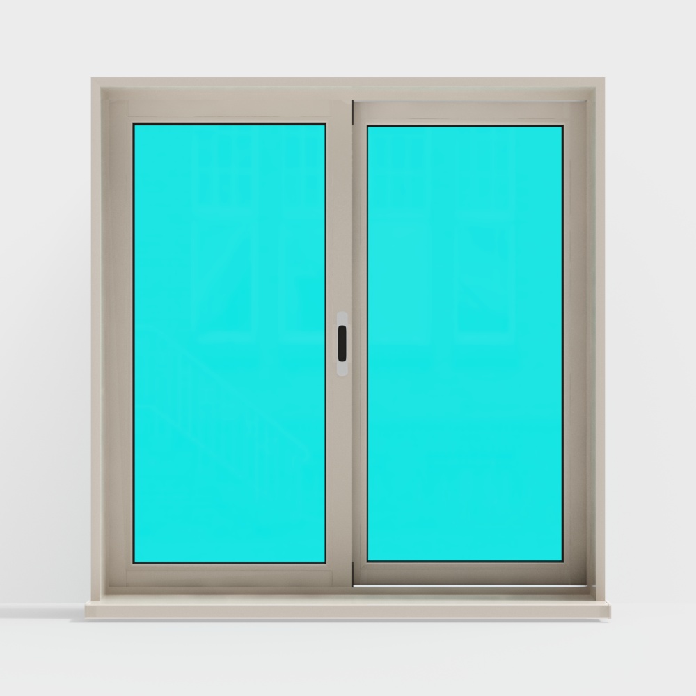 modern glass window