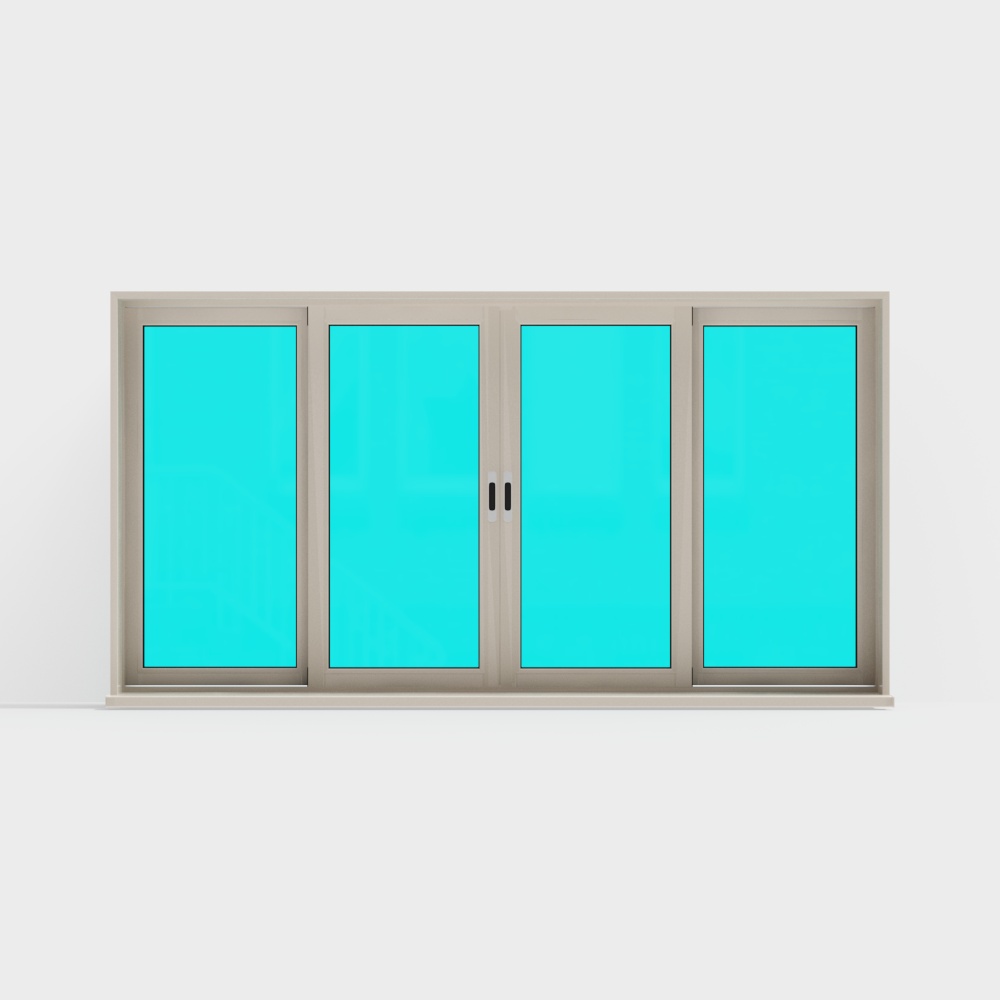 modern glass window