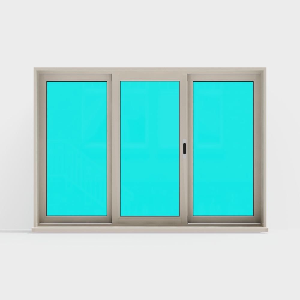 modern glass window