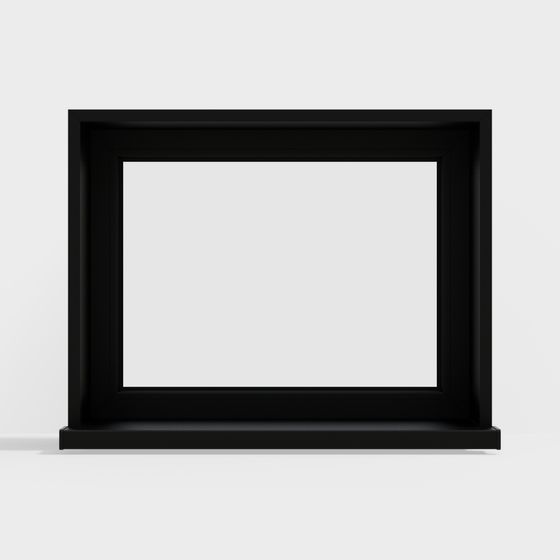Black Picture Frame 3D model