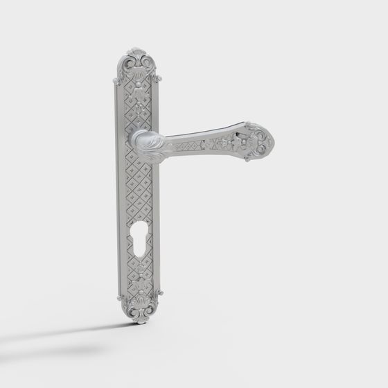 Vintage Door Handle 3D model