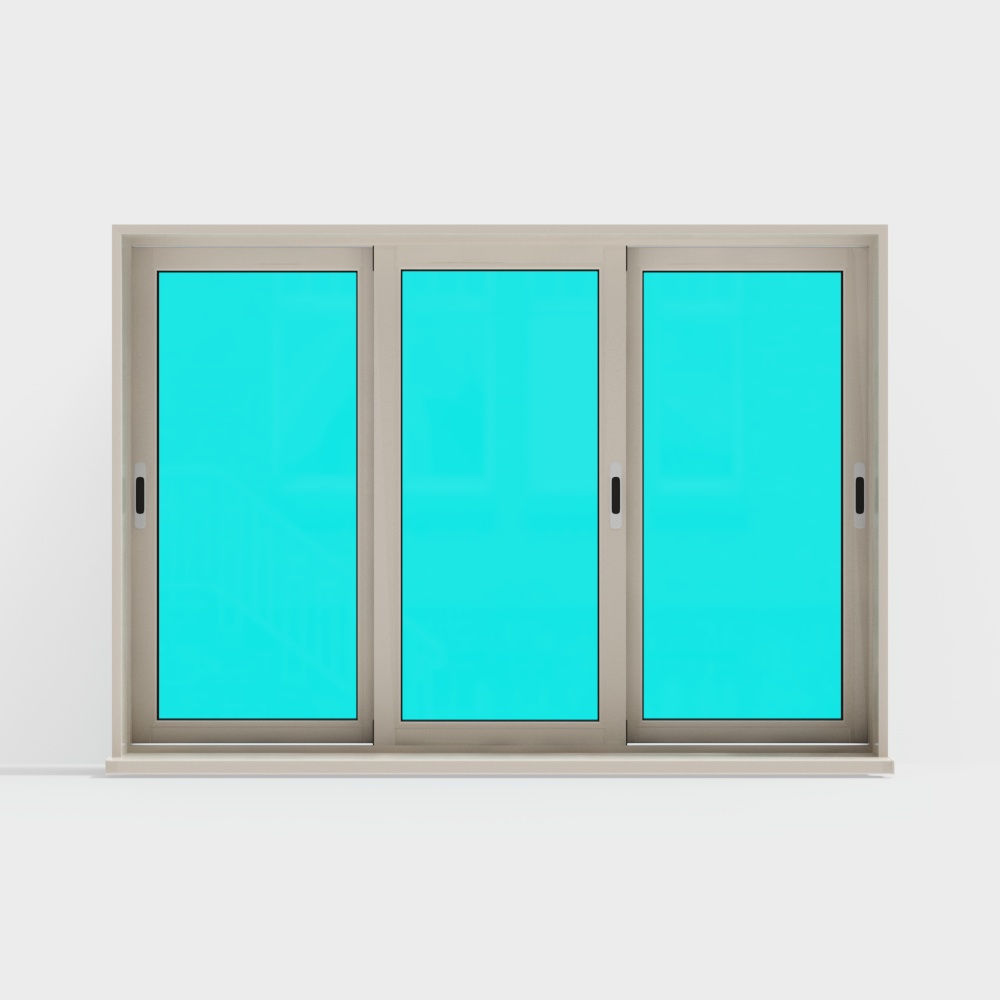 modern glass window
