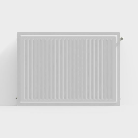 Minimalist Radiator 3D model for Modern Interior Design