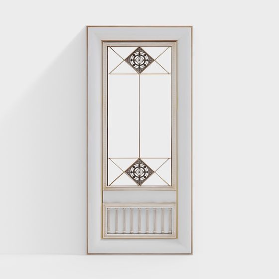 Classical Door 3D model for Elegant Interiors