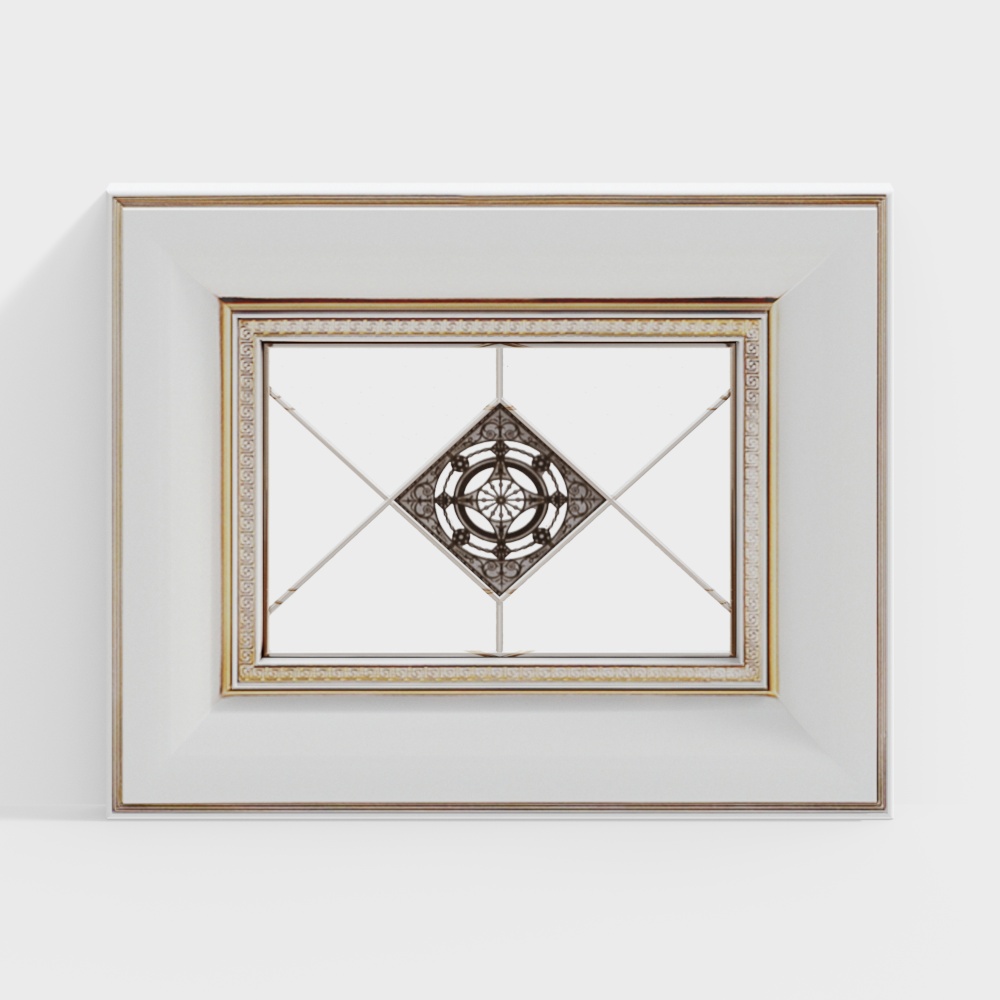 Modern wall construction decorative wall