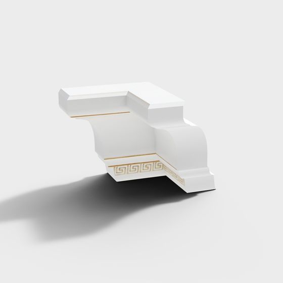 Athens Column Corner 3D model