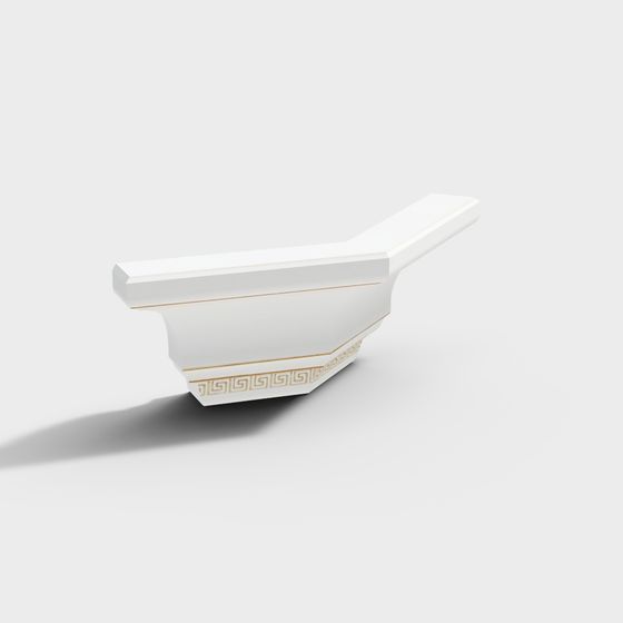 Elegant Polished 3D Model with Modern Aesthetic