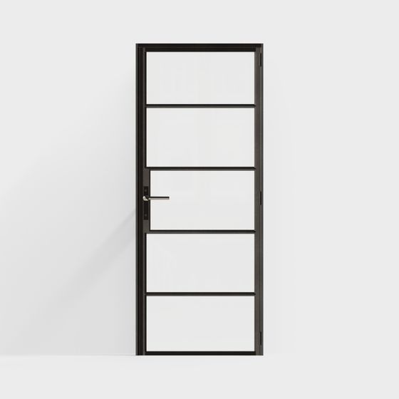 Elegant Minimalist Door 3D model