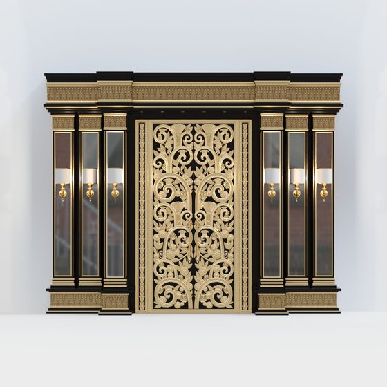 モダンな壁の装飾的な強度