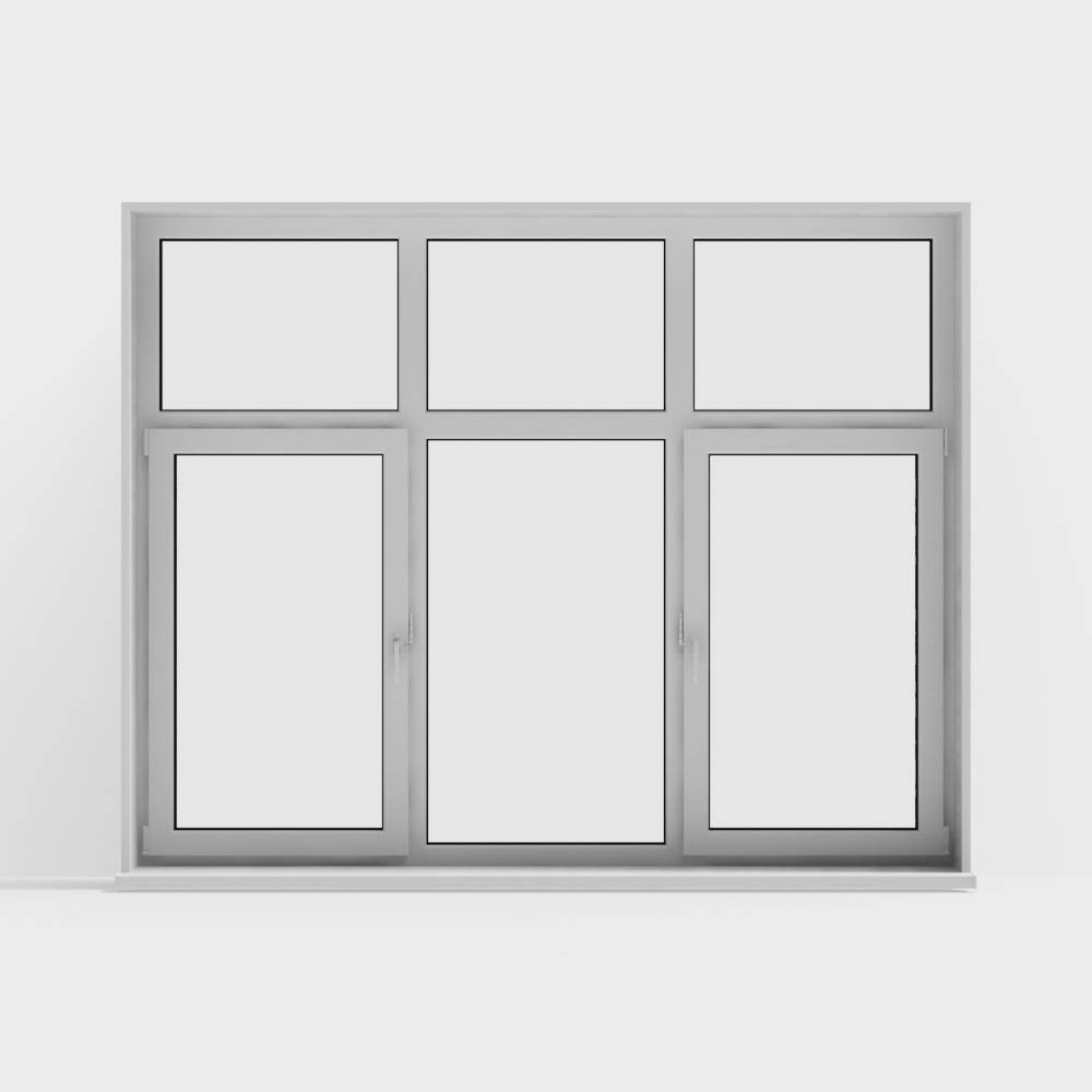 современное стеклянное окно