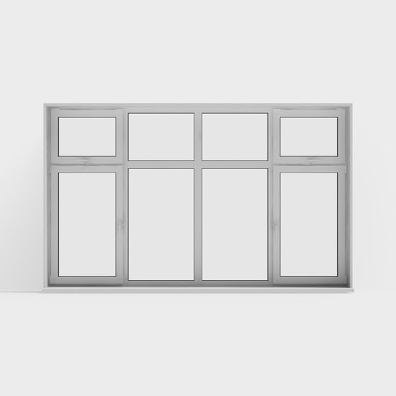 Minimalist 3D Window Model Design
