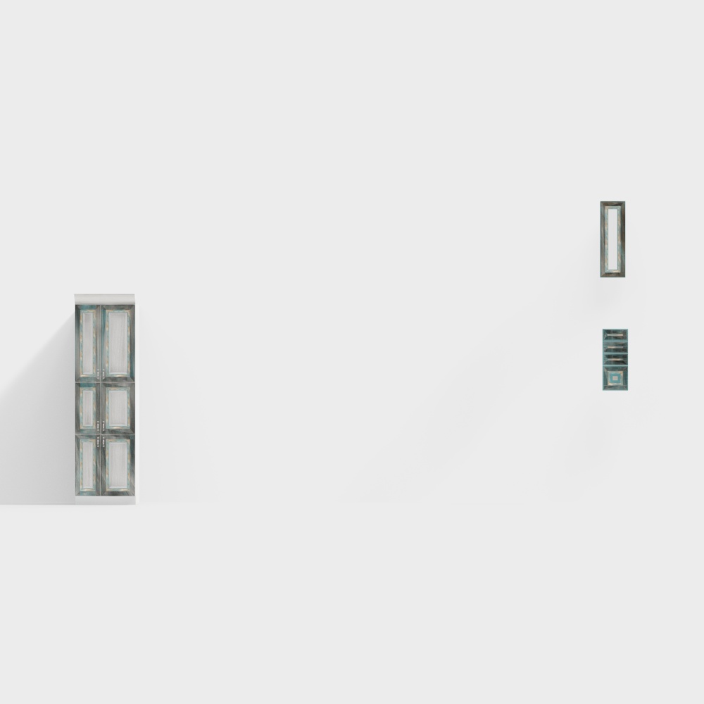 Modern bedroom cabinet cabinet combination