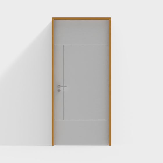 Minimalist Door 3D model