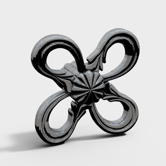 Spiral Flower 3D model