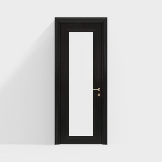 Black Gold Classic Door 3D model
