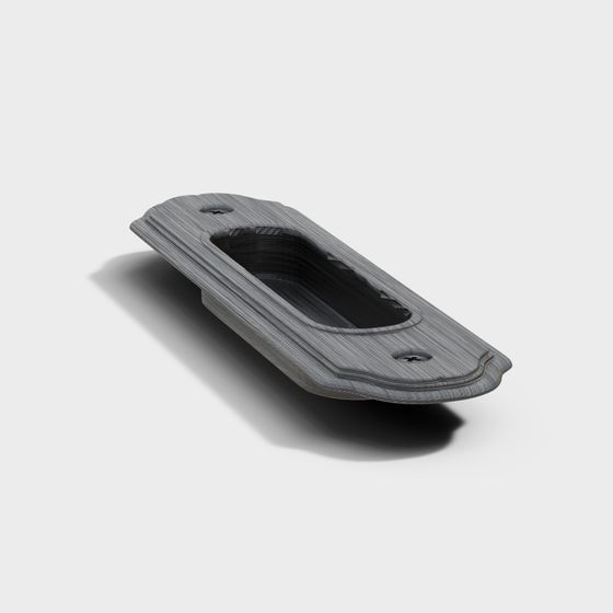 Stylish Low-Polygon Floating Boat 3D model