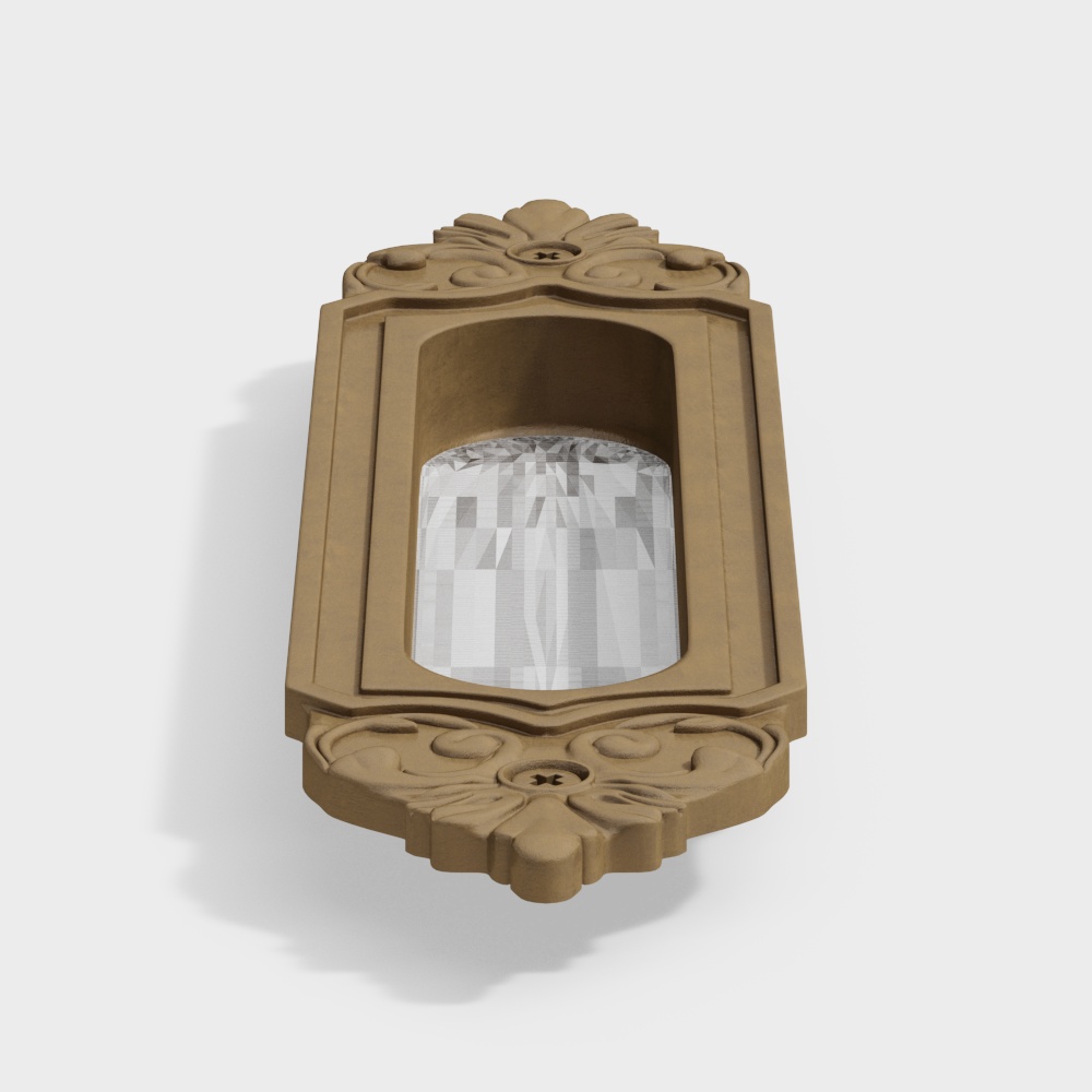 Modern wall construction decorative wall