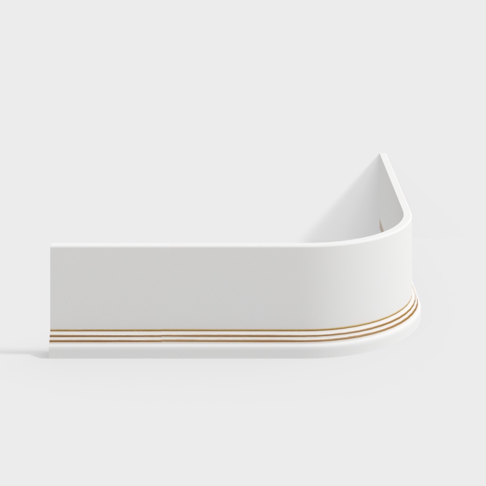 Modern wall construction decorative wall