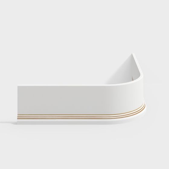 Curvilinear Elegance 3D model