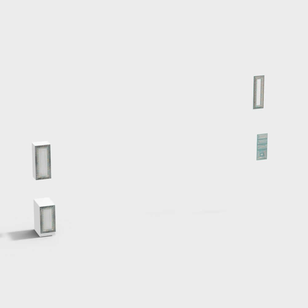 Modern bedroom cabinet cabinet combination