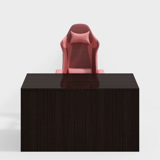 Futuristic Low-Poly Chair 3D model
