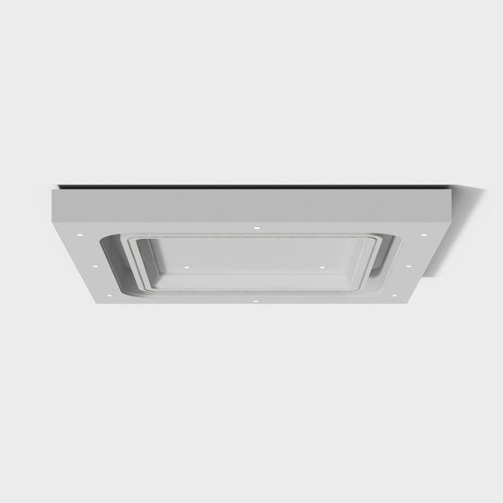 Contemporary Minimalist Ceiling Light 3D model