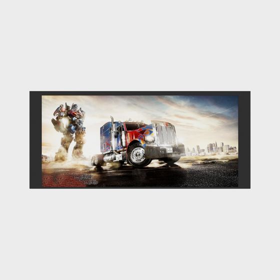 Truck vs Robot Showdown 3D model