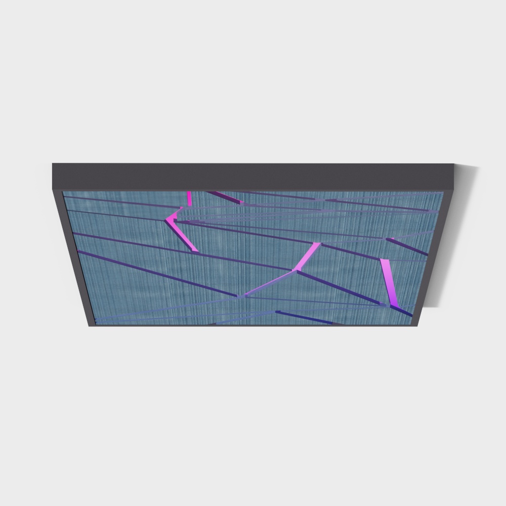 Future Window Low Poly 3D model