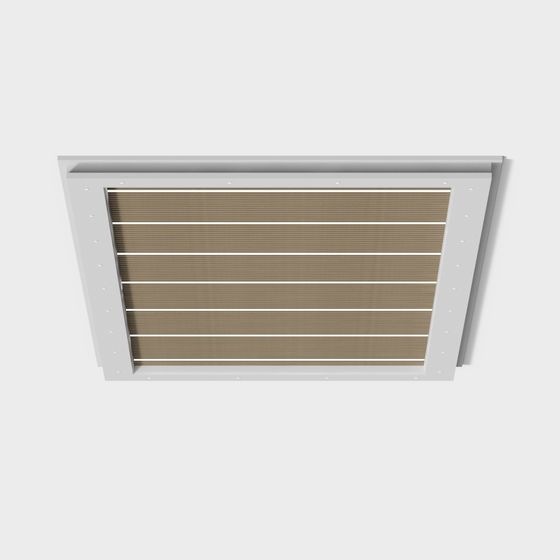 Minimalistic Ceiling Vent 3D model for Modern Spaces
