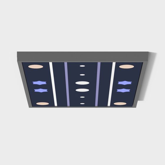 Urban Glow Ceiling Light 3D model