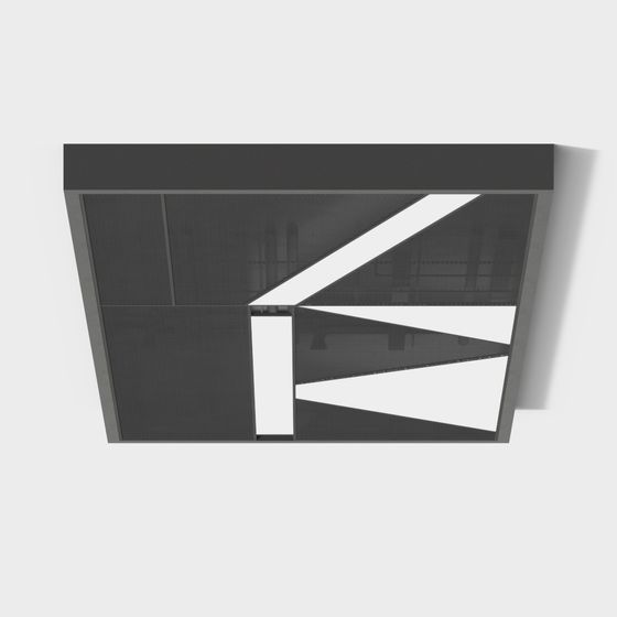 Futuristic Window 3D model for Modern Urban Design