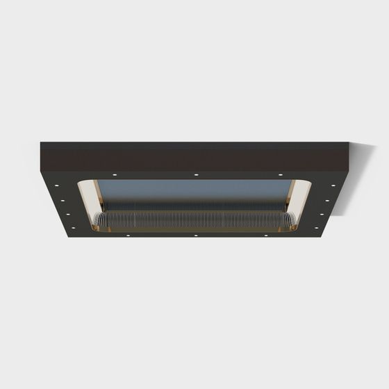 Modern Pendant Light 3D model for Urban Spaces