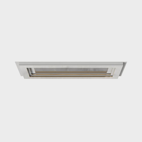 Sleek Minimalist Embedded Ceiling Light 3D model