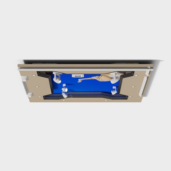 Futuristic Exhibition Hall 3D model for Creative Projects