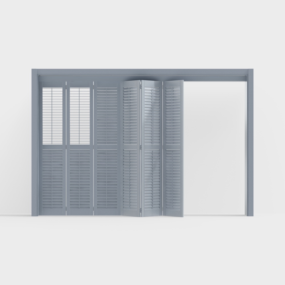 ประตูพับบานเกล็ดอเมริกัน