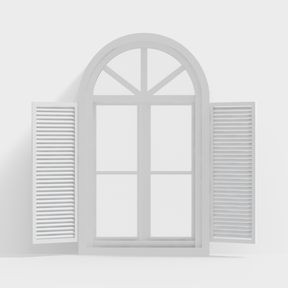 mediterranean curved blinds