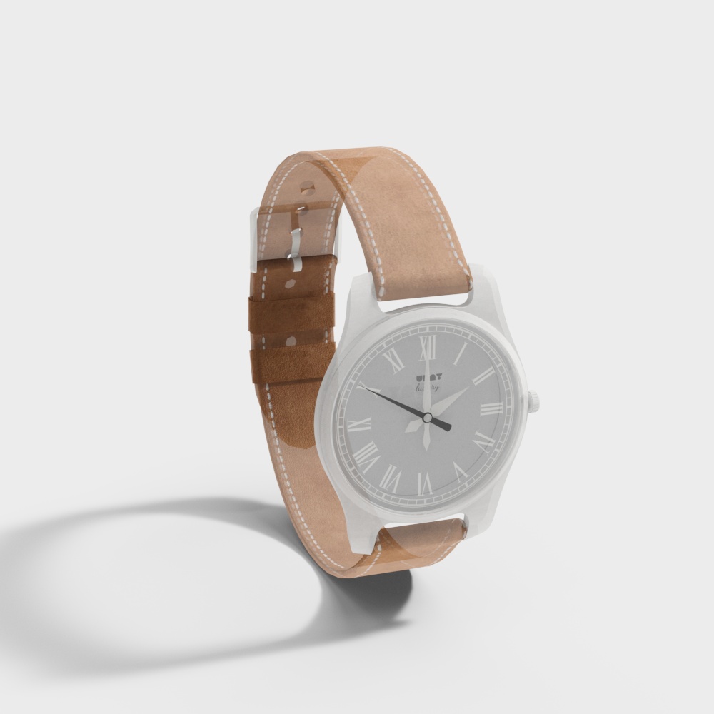 Elegant 3D Model of a Modern Watch