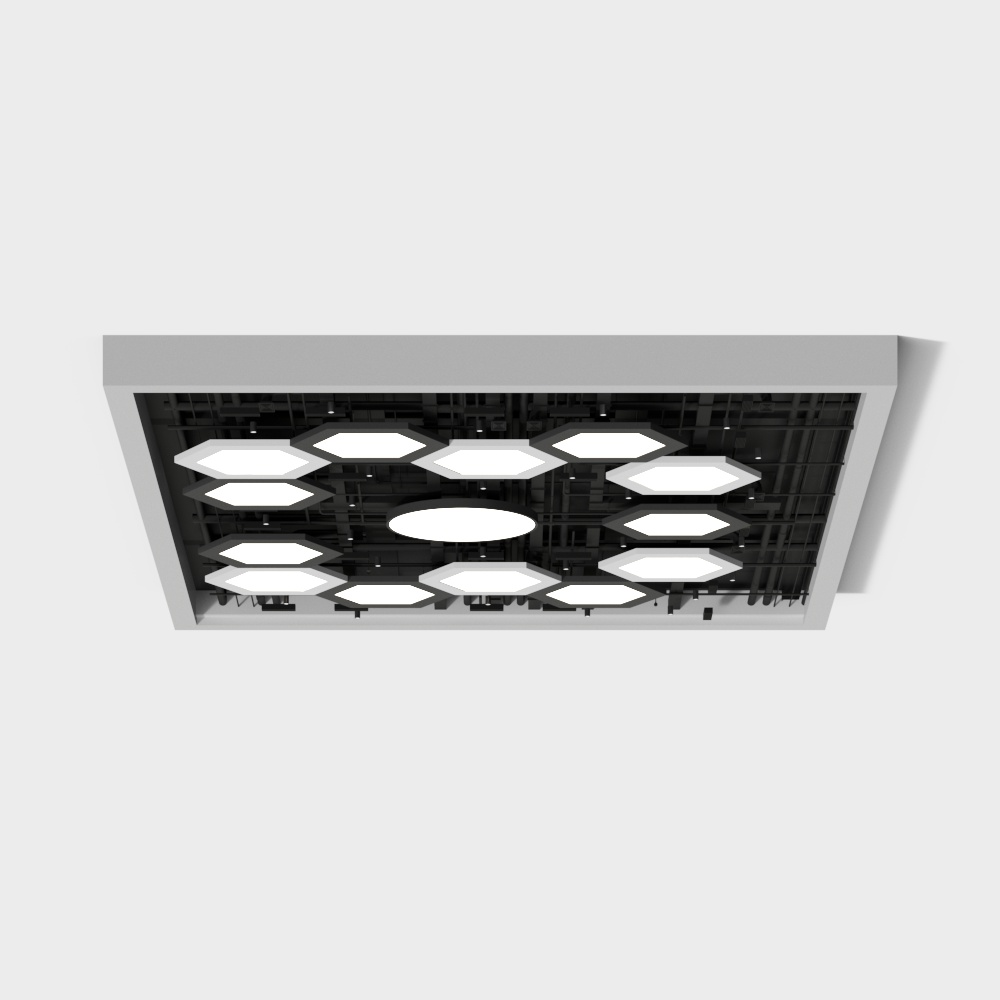 потолок ресторана