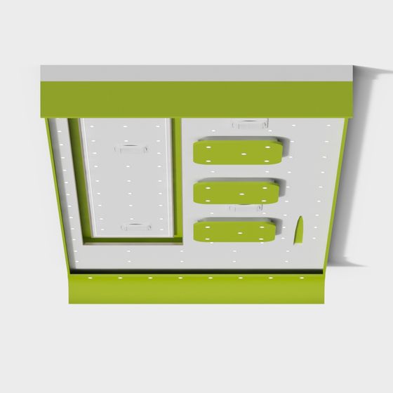 Urban Storage Unit 3D model for Creative Spaces