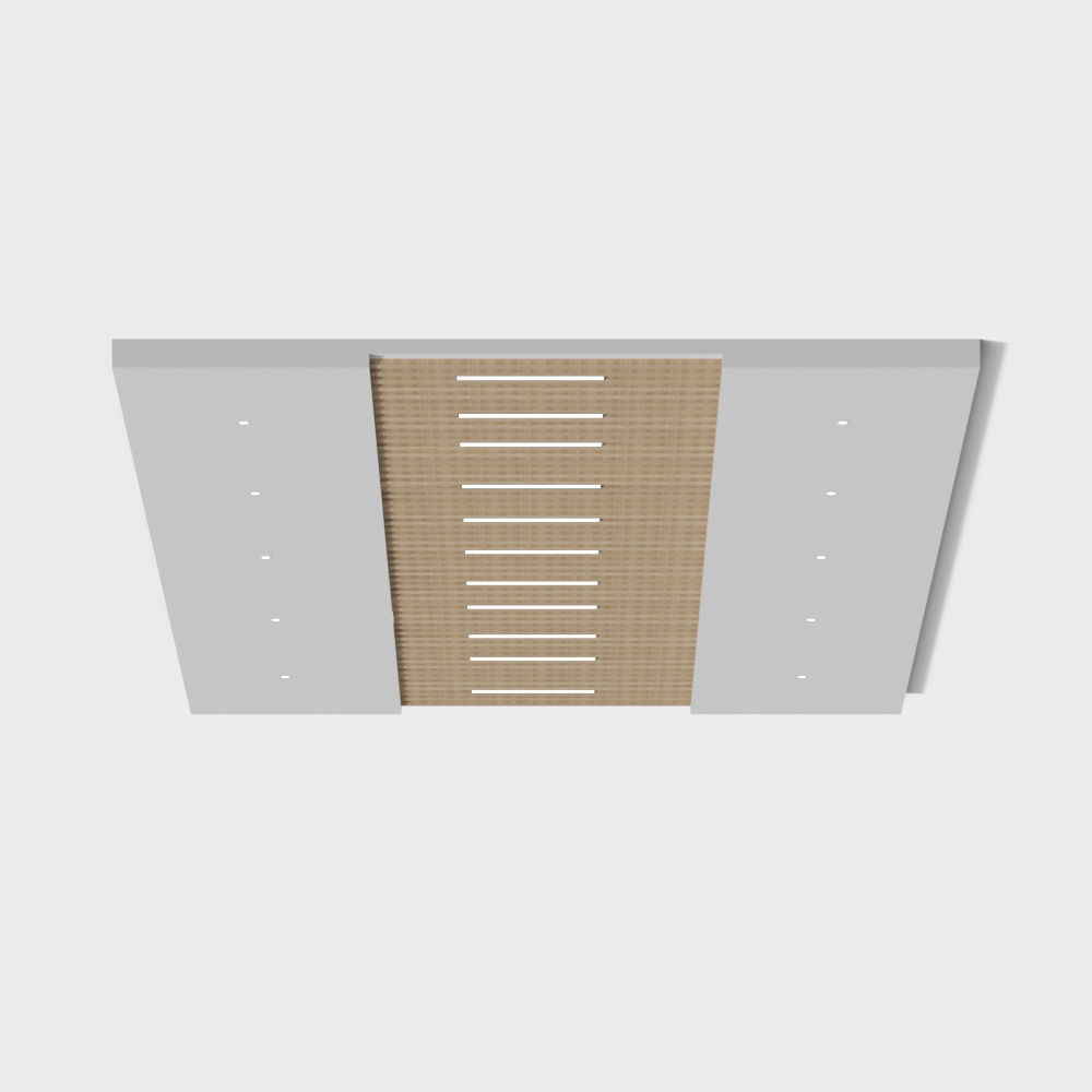 Soffitto a griglia per ristorante