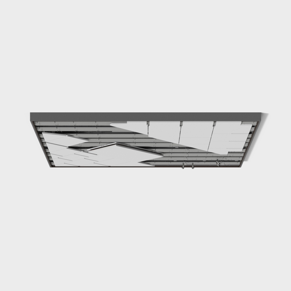 Restaurant grille ceiling