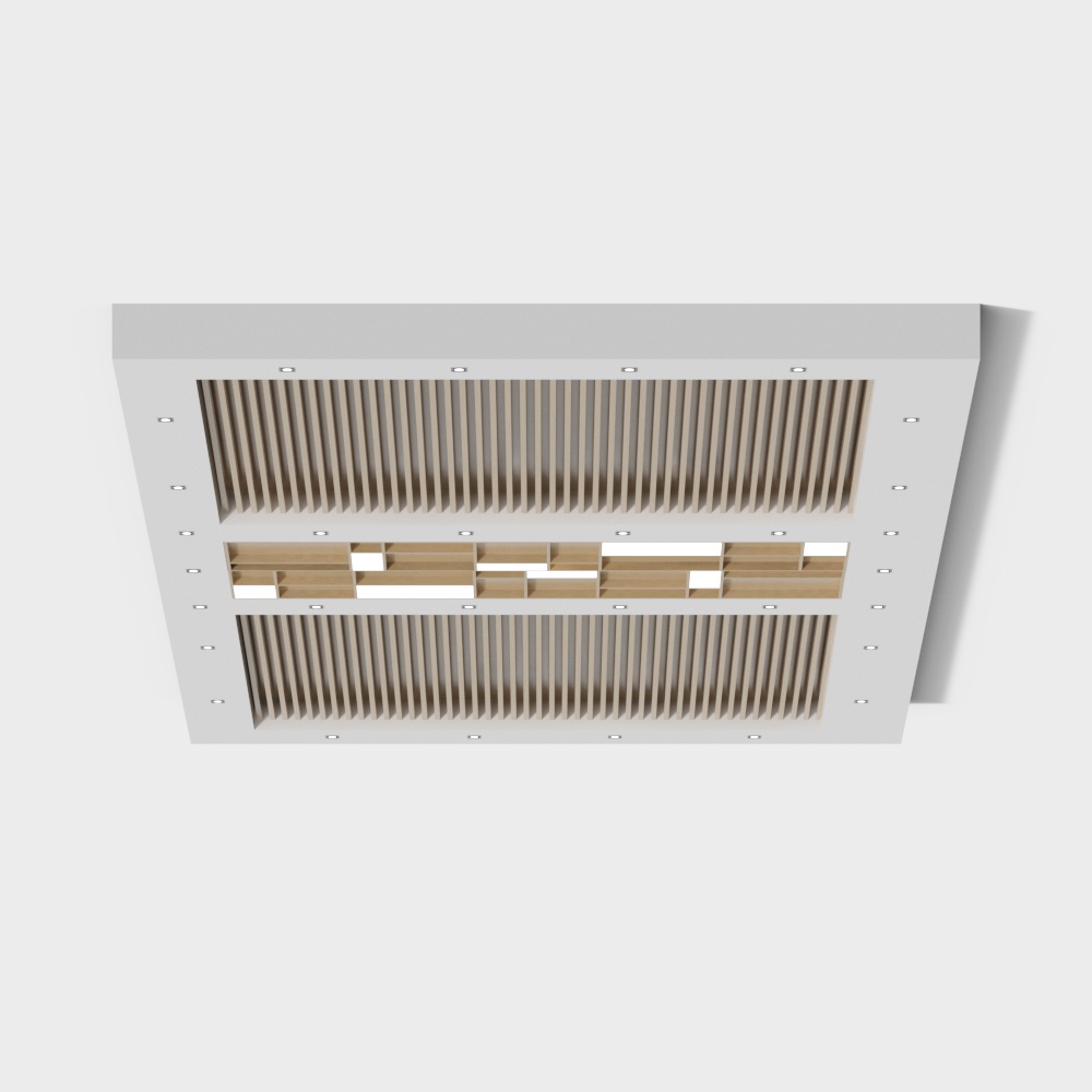 Restaurant grille ceiling