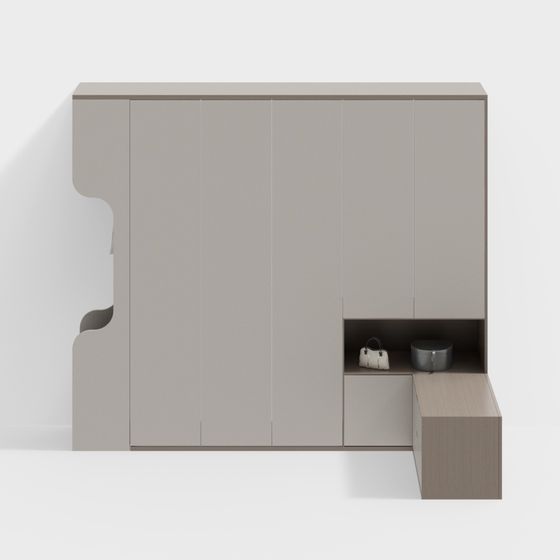 Urban Storage Cabinet 3D model