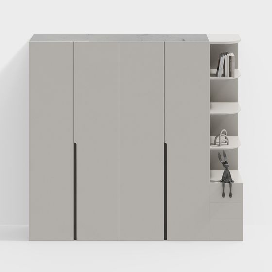 Armoire moderne à angle