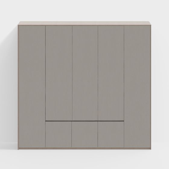 City Window Cabinet 3D model for Modern Spaces