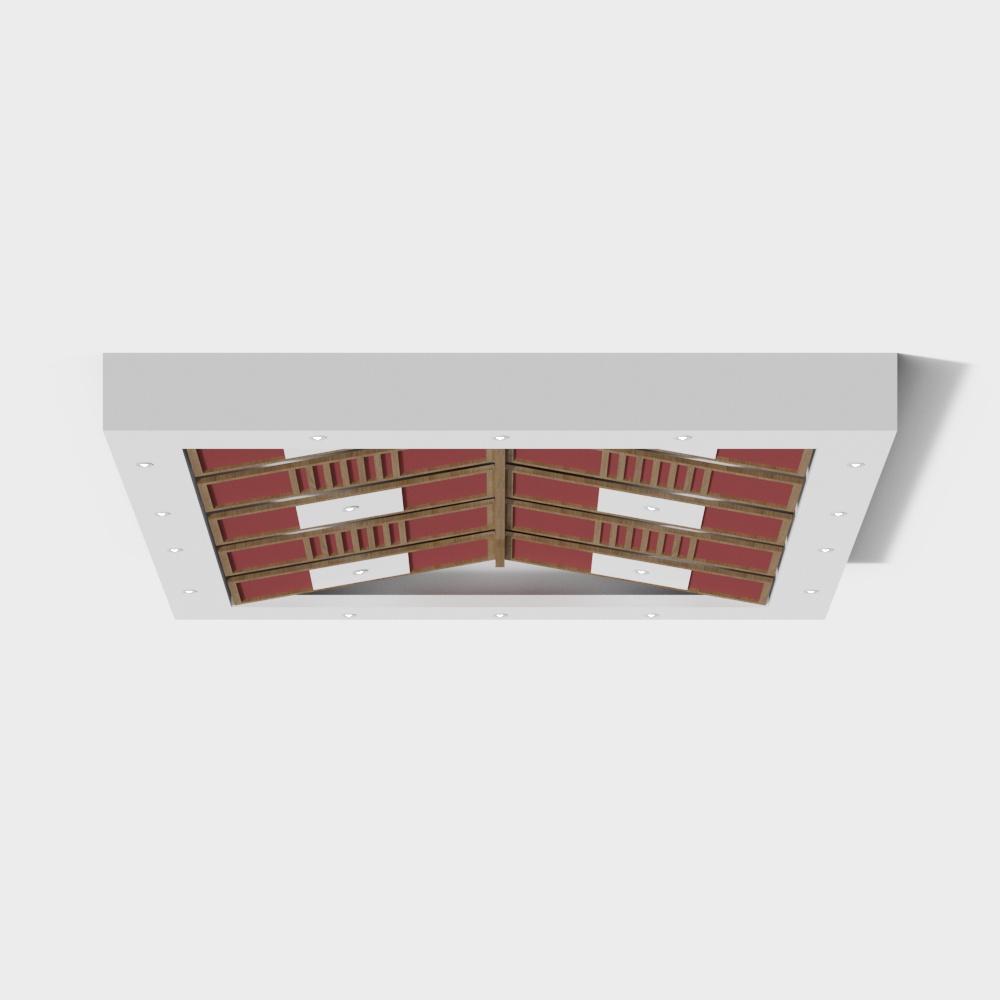 Restaurant grille ceiling