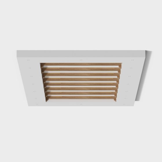Modern Ceiling Louver 3D model