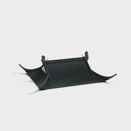 Traditional Chinese Roof 3D model