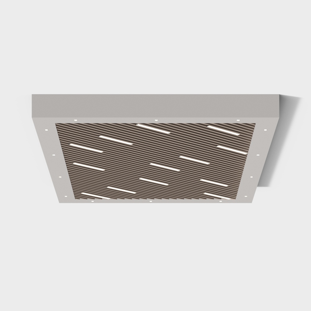 Restaurant grille ceiling